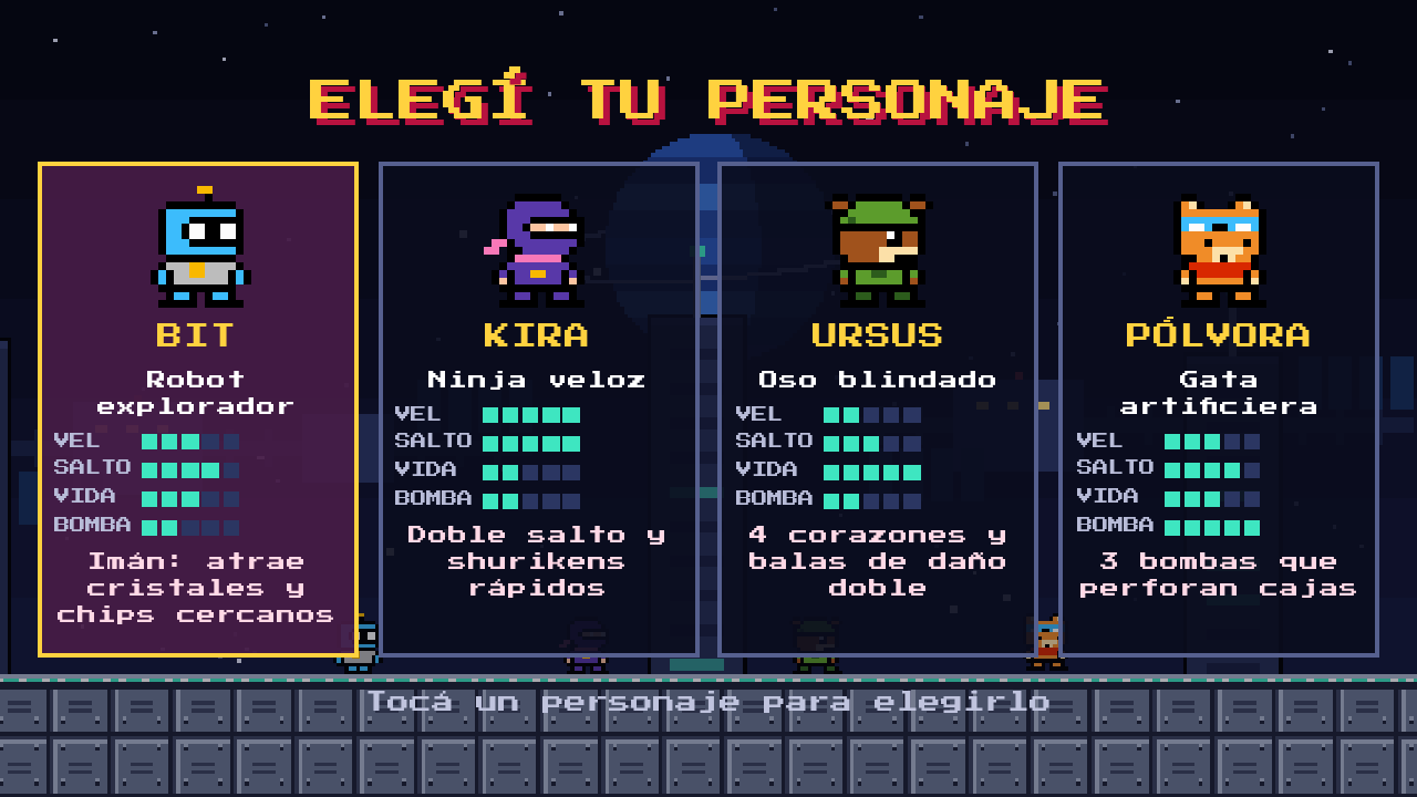 Selección de personajes